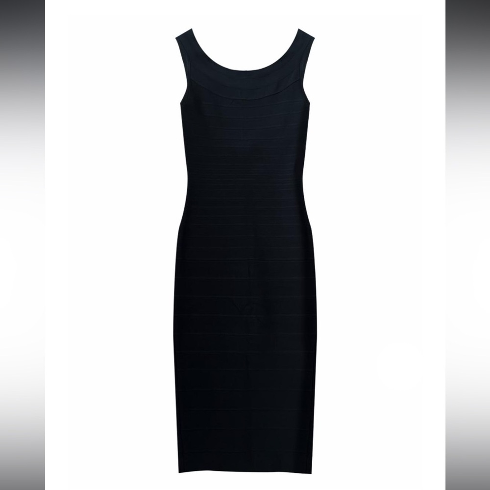 Herve Leger black dress